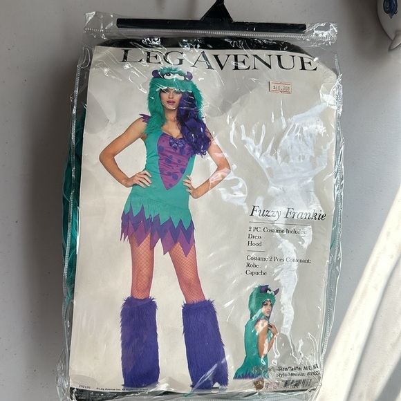 Fuzzy Frankie Costume - Picture 6 of 6